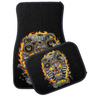 Monster Jam Max-D Car Floor Mat