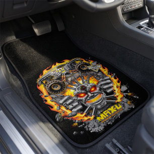 Monster Jam Max-D Car Floor Mat