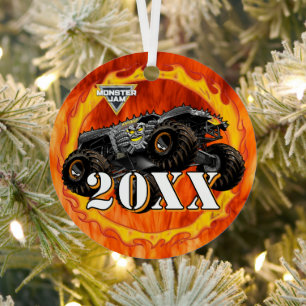 Monster Jam Max-D Metal Ornament