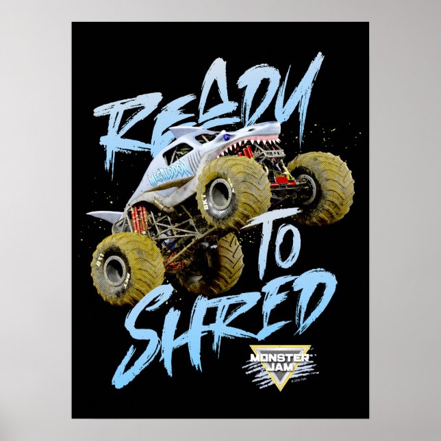 Monster Jam Megalodon Poster (Front)