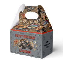 Monster Jam - Monster Mutt Birthday Favor Boxes