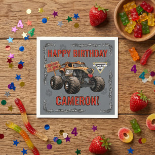 Monster Jam - Monster Mutt Birthday Napkins