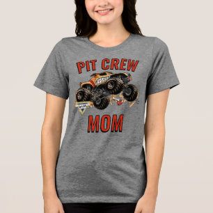 Monster Jam - Monster Mutt Pit Crew Mom Tri-Blend Shirt