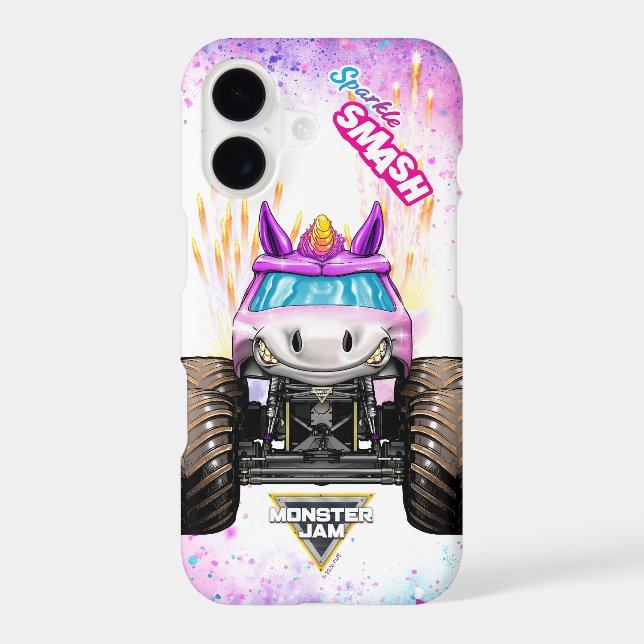 Monster Jam Sparkle Smash Case-Mate iPhone Case (Back)