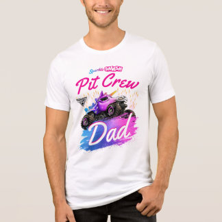 Monster Jam - Sparkle Smash Pit Crew Dad Tri-Blend Shirt