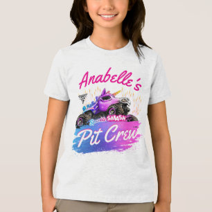 Monster Jam - Sparkle Smash Pit Crew Tri-Blend Shirt