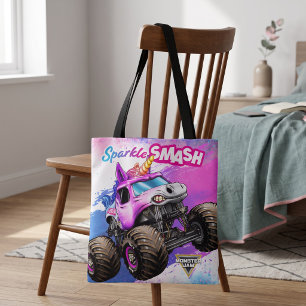 Monster Jam Sparkle Smash Tote Bag