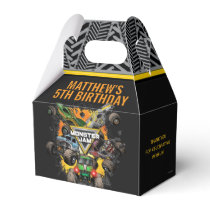 Monster Jam Trucks Birthday Favor Boxes