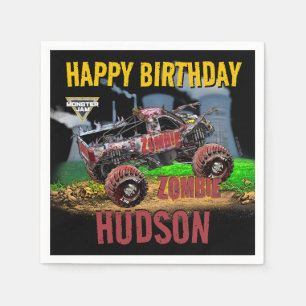 Monster Jam - Zombie Birthday Napkins