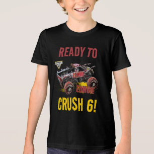 Monster Jam - Zombie Ready to Crush Birthday Tri-Blend Shirt