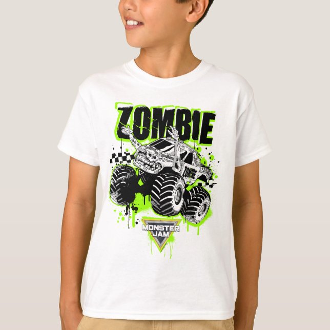 Monster Jam Zombie T-Shirt (Front)