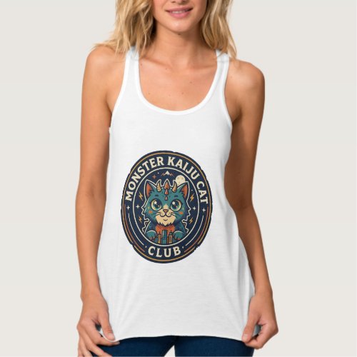 Monster Kaiju Cat Cat Graphic Tee Art - Monster Ka