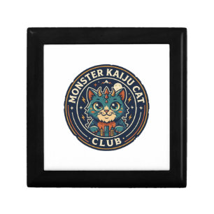 Monster Kaiju Cat Cat Graphic Tee Art - Monster Ka Gift Box