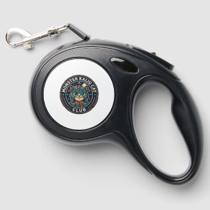 Monster Kaiju Cat Cat Graphic Tee Art - Monster Ka Retractable Pet Leash