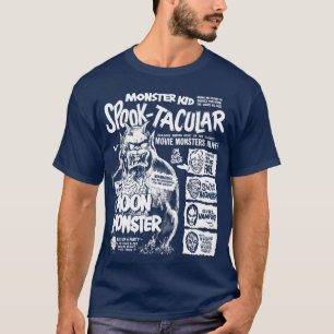 Monster Kid SpookTacular retro spook show design T-Shirt