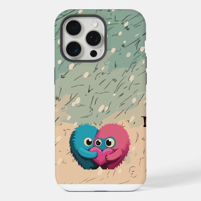 Monster Love Iphone Case (Back)