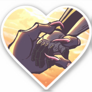 Monster Love - Second Contact Vinyl Sticker