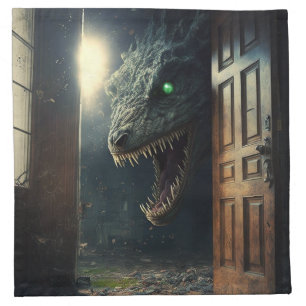 monster lurk cloth napkin