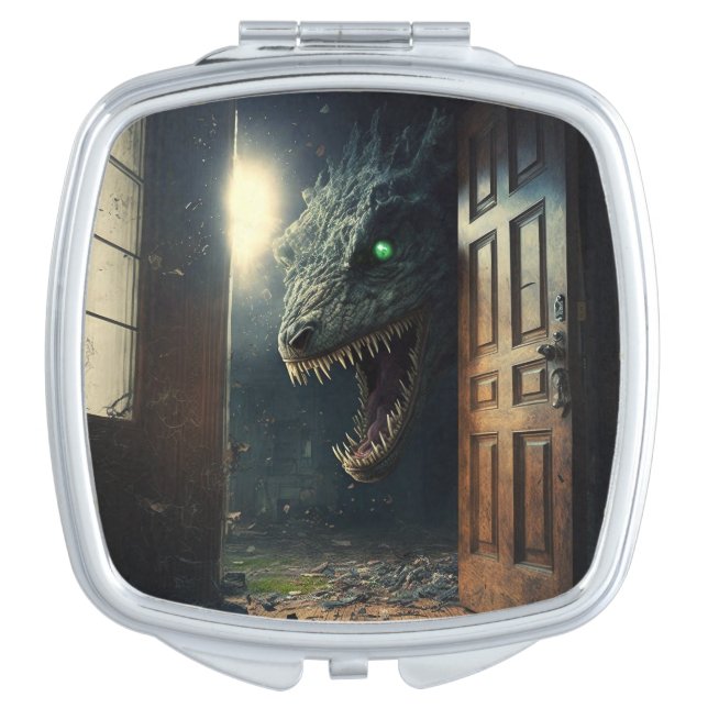 Monster Lurk Compact Mirror (Front)