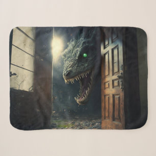monster lurk sherpa blanket