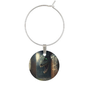 Monster Lurk Wine Charm