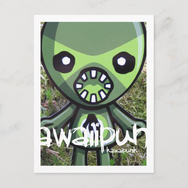 Monster Mascot Postcard (Front)