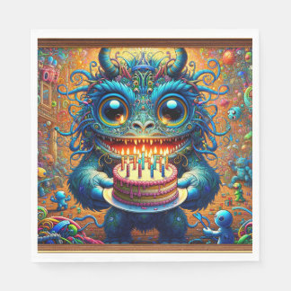 MONSTER MASH BIRTHDAY NAPKINS