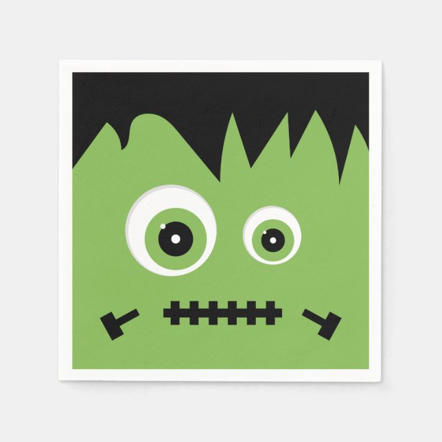 Monster Mash | Halloween Paper Napkins (Front)