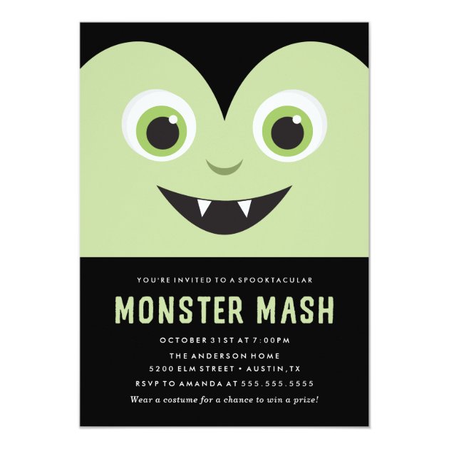 Monster Mash | Halloween Party Invitation