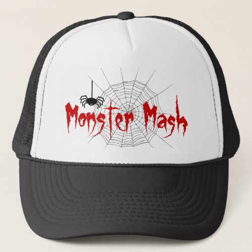 Monster Mash Halloween Trucker Hat