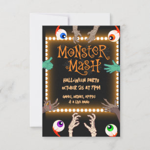 Monster Mash Invitation