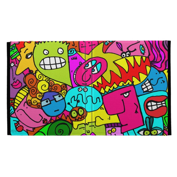 Monster Mash iPad Folio Covers