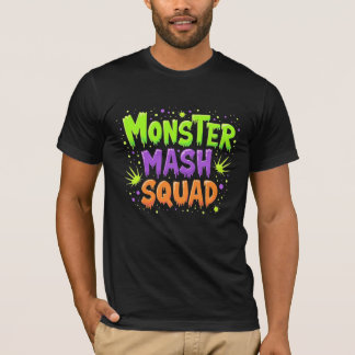 Monster Mash Squad Halloween T-Shirt