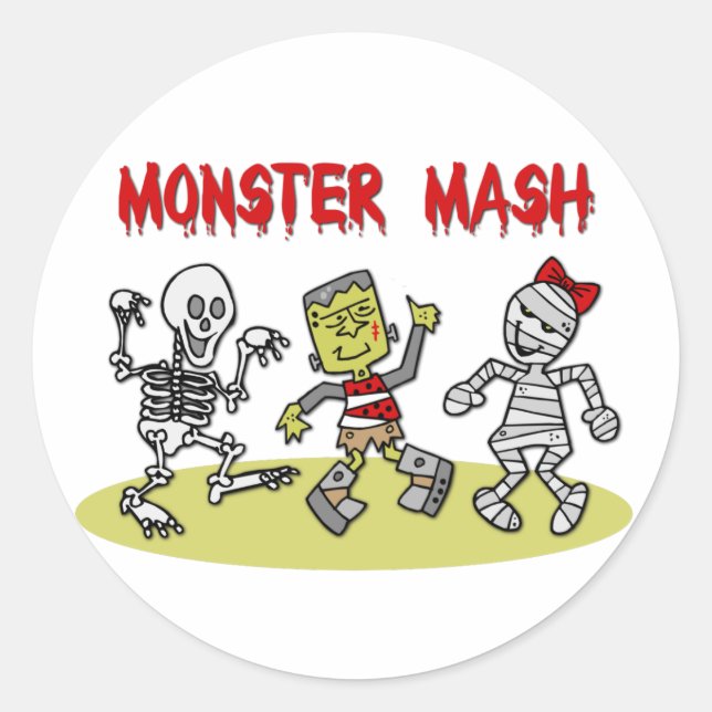 Monster Mash stickers (Front)