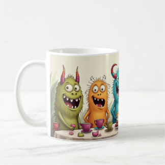Monster mash tea bash coffee mug