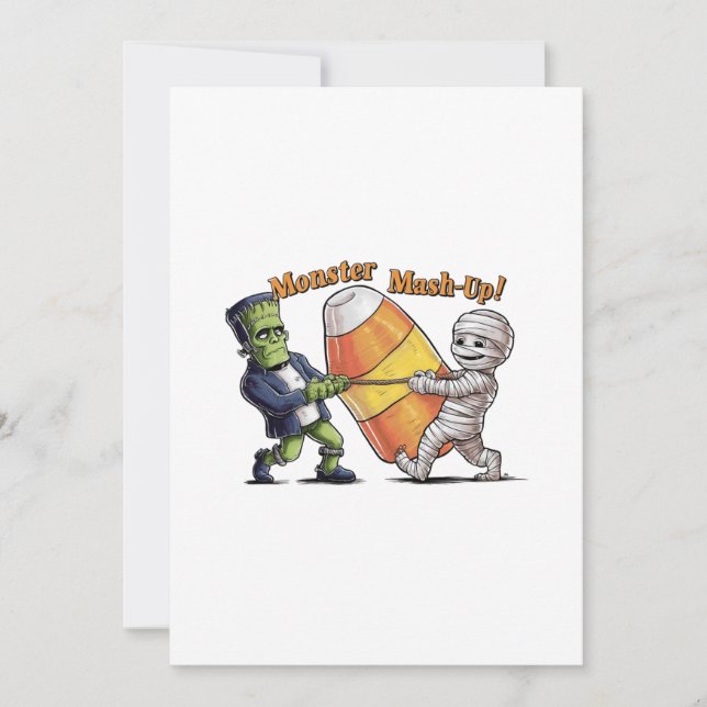 Monster Mash-Up! Invitation (Front)