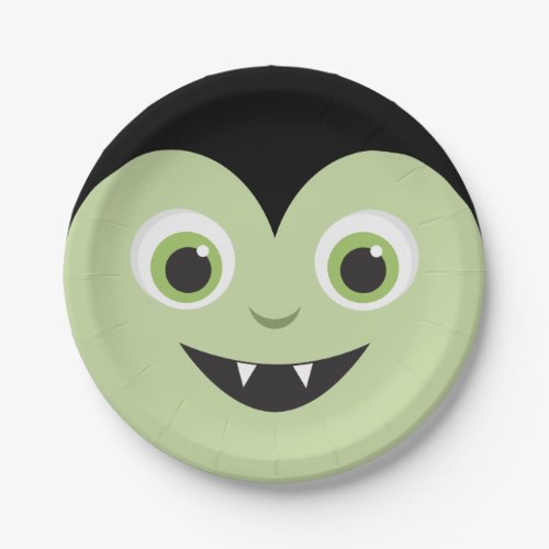 Monster Mash  Vampire Halloween Paper Plates