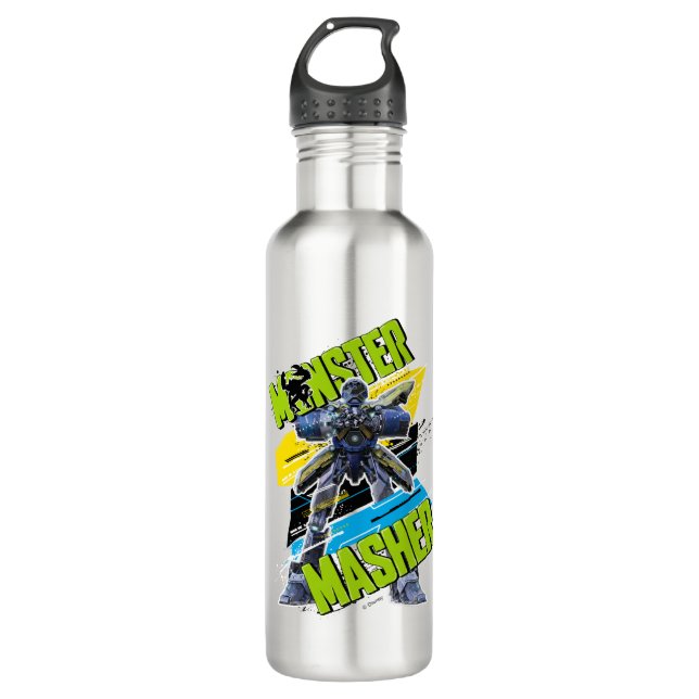 Monster Masher Stainless Steel Water Bottle (Front)