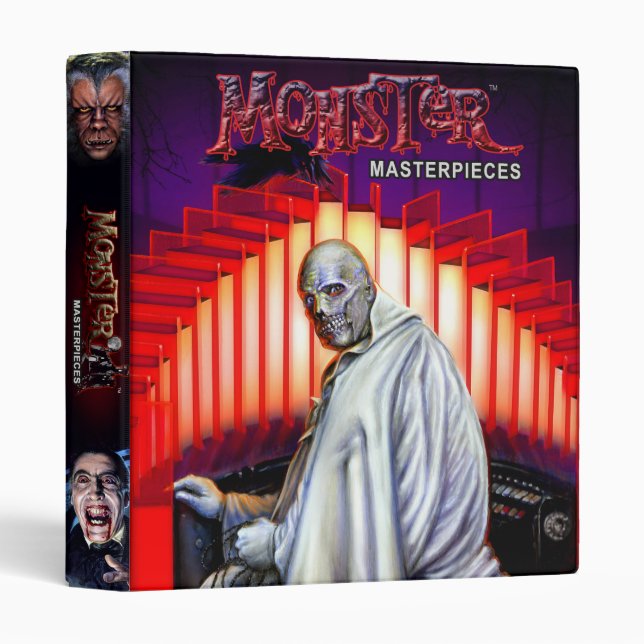 Monster Masterpieces Collector's Binder #1 (Front/Spine)