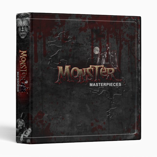 Monster Masterpieces Collector's Binder #4 (Front/Spine)