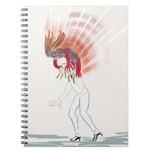Monster Migraine Attack Notebook