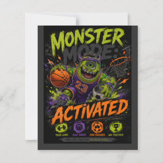 Monster Mode Activated – Sports Monster Basketball