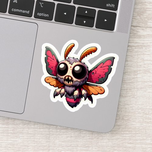 Monster Moth Sticker