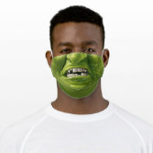 Monster Mouth Fun Horror Halloween Funny Face Adult Cloth Face Mask (Worn)