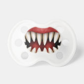 Monster Mouth - funny Halloween Baby Pacifier (Front)