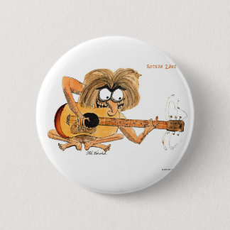 Monster musician pinback button