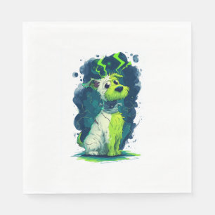 Monster Mutt – Cute Halloween Dog Napkins