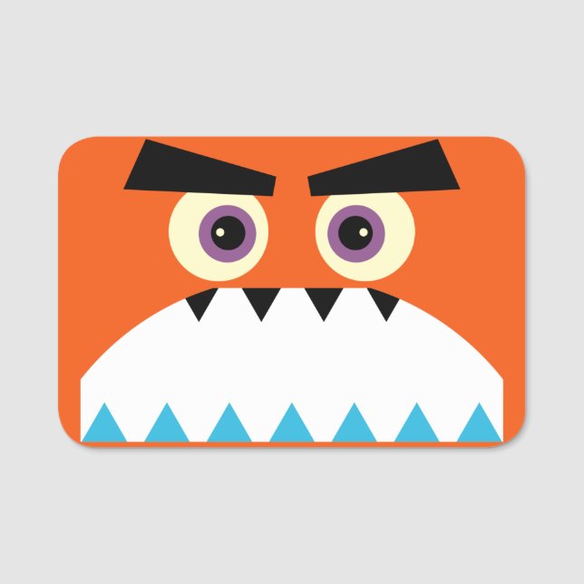 Monster Name Tag (Front)