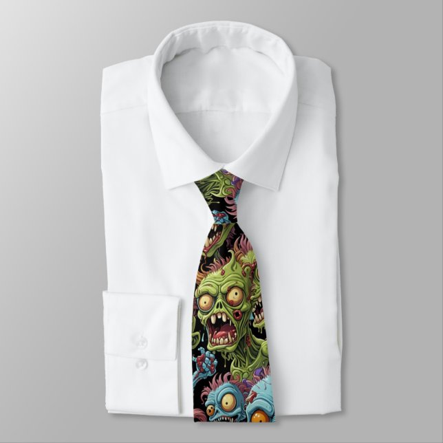Monster Neck Tie (Tied)