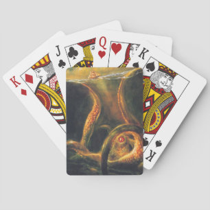 Monster Octopus Poker Cards